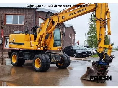 Колесный экскаватор Hyundai Robex 140w-7