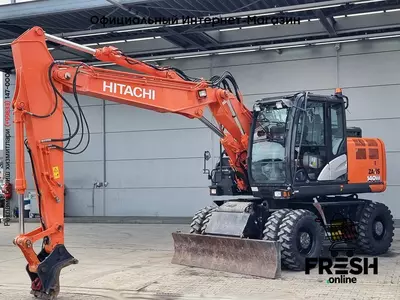 Колесный экскаватор Hitachi ZX140 W-6 4X4