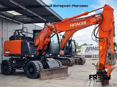 Колесный экскаватор Hitachi ZX140 W-6 4X4