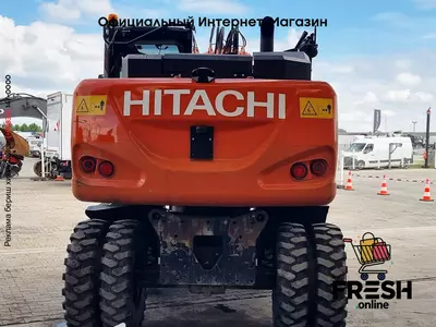 Колесный экскаватор Hitachi ZX140 W-6 4X4