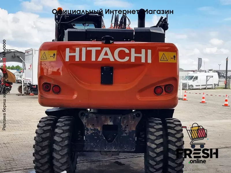 Колесный экскаватор Hitachi ZX140 W-6 4X4
