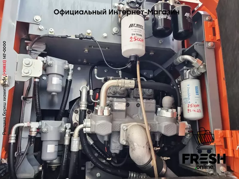 Колесный экскаватор Hitachi ZX140 W-6 4X4