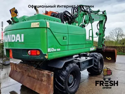 Колесный экскаватор Hyundai Robex 160W-9A (на заказ)