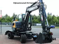 в рассрочку от 1 600 сум Колесный экскаватор Hyundai HW 65 AH (на заказ)