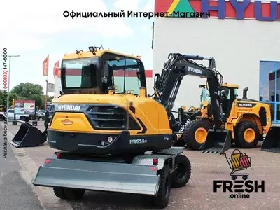 Колесный экскаватор Hyundai HW 65 AH (на заказ)