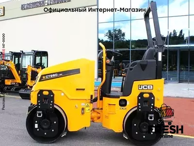 Новый тротуарный каток JCB CT 260 - 120