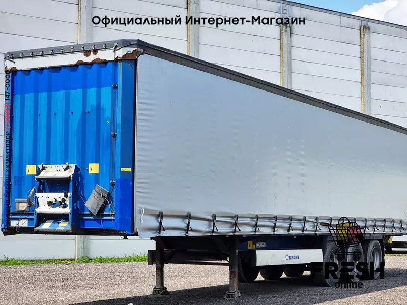 Шторки полуприцеп Krone SD