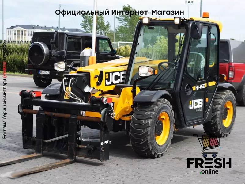Телескопический погрузчик JCB 525-60