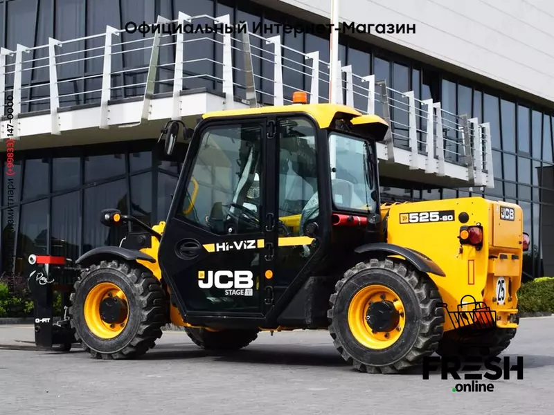 Телескопический погрузчик JCB 525-60