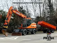 Колесный экскаватор Doosan DX160W