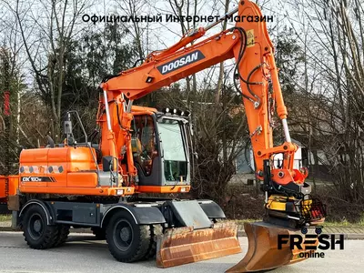 Колесный экскаватор Doosan DX160W