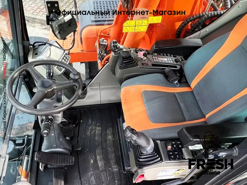Колесный экскаватор Doosan DX160W
