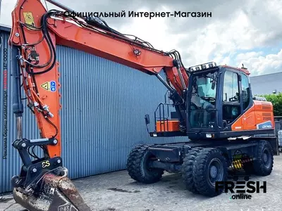 Колесный экскаватор Doosan DX140W-5