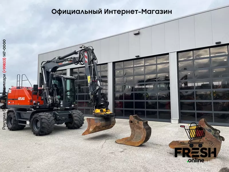 Колесный экскаватор Atlas 160W (на заказ)