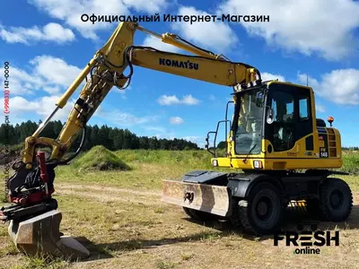 Колесный экскаватор Komatsu PW148-8
