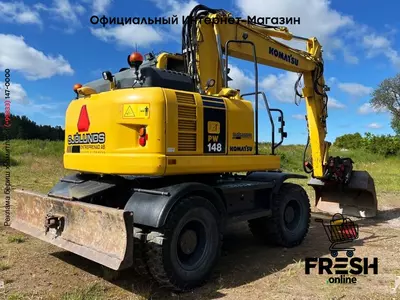 Колесный экскаватор Komatsu PW148-8