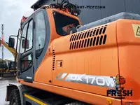 Колесный экскаватор Doosan DX170W - Engcon "Fresh online"©️