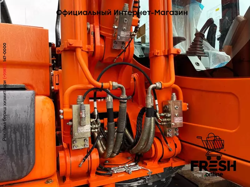 Колесный экскаватор Doosan DX170W - Engcon