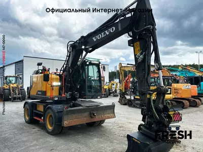 Колесный экскаватор Volvo EWR 150 E Steelwrist X18