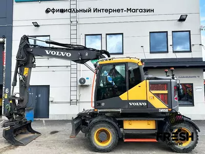 Колесный экскаватор Volvo EWR 150 E Steelwrist X18