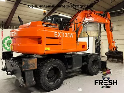 Колесный экскаватор Hitachi EX135