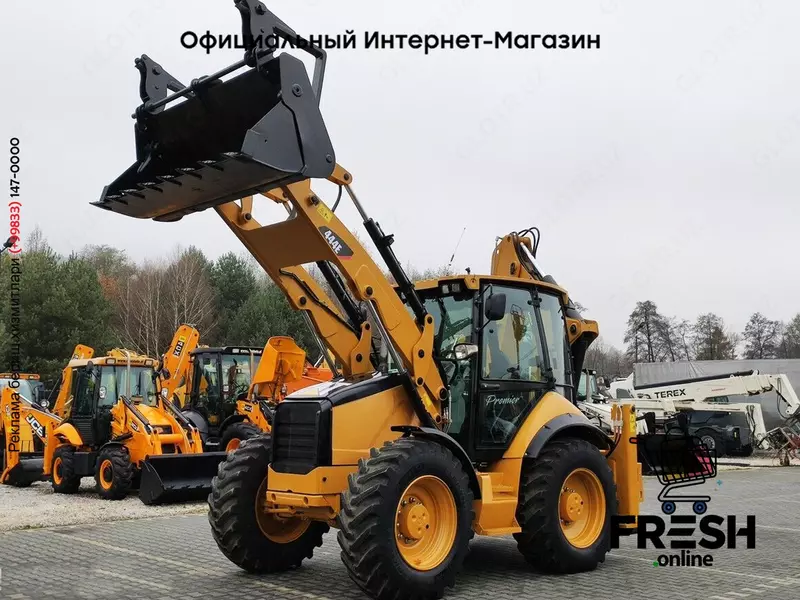 Экскаватор-погрузчик Caterpillar 444E Premier