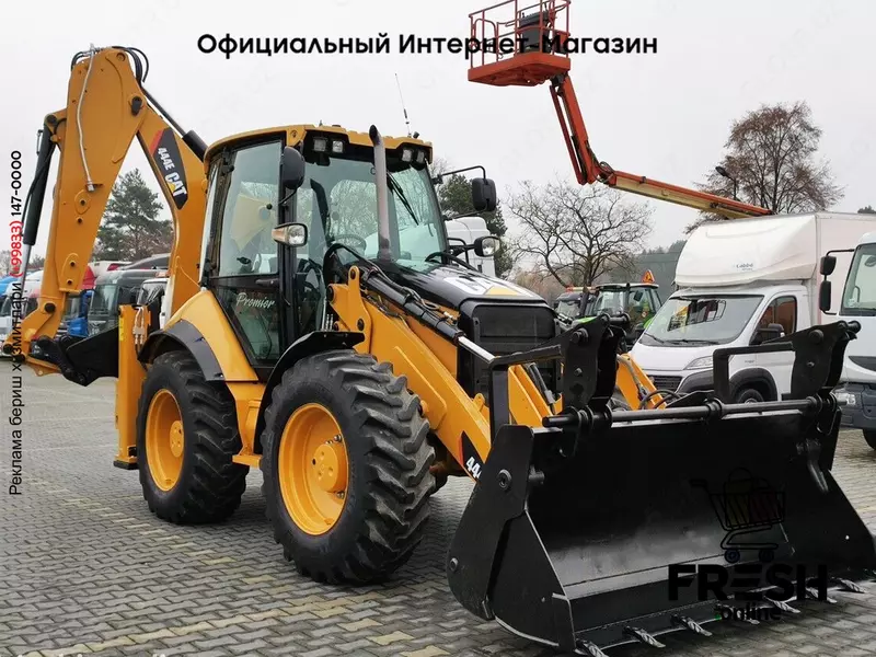 Экскаватор-погрузчик Caterpillar 444E Premier