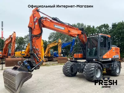 Колесный экскаватор Doosan DX140W-5