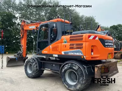 Колесный экскаватор Doosan DX140W-5