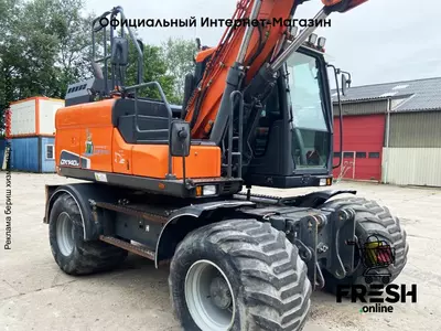Колесный экскаватор Doosan DX140W-5
