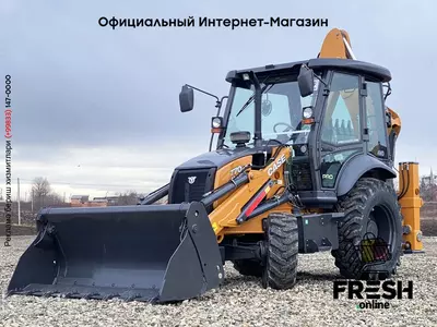 Новый экскаватор-погрузчик Case 770