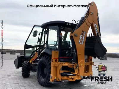 Новый экскаватор-погрузчик Case 770