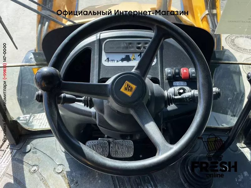 Новый экскаватор-погрузчик JCB 3CX