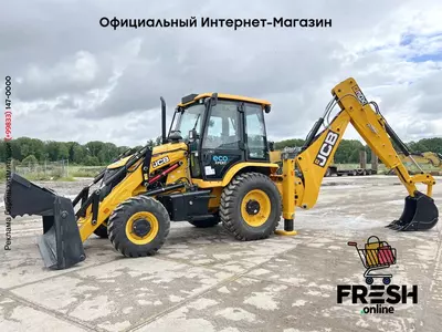 Экскаватор-погрузчик JCB 3DX / 3CX Super Eco Xpert 4WD - Telescopic Boom