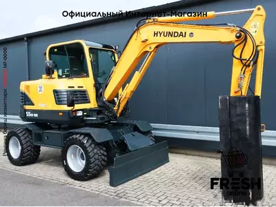 Колесный экскаватор Hyundai Robex 55W-9 A