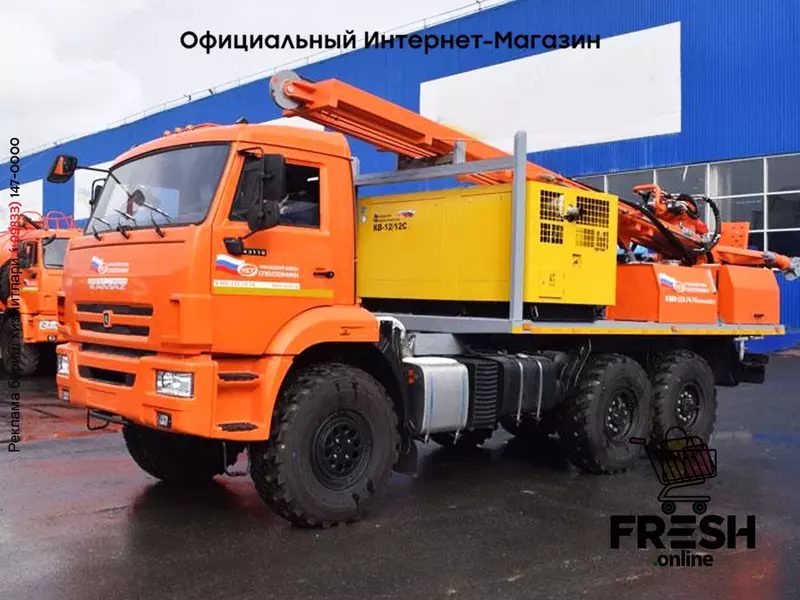 Буровая установка УРБ-2А2 КАМАЗ