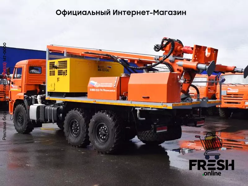 Буровая установка УРБ-2А2 КАМАЗ