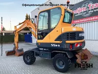 Колесный экскаватор Hyundai Robex 55W-9 - в рассрочку от 838 сум