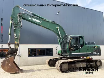Гусеничный экскаватор Hyundai R220Lc-9a