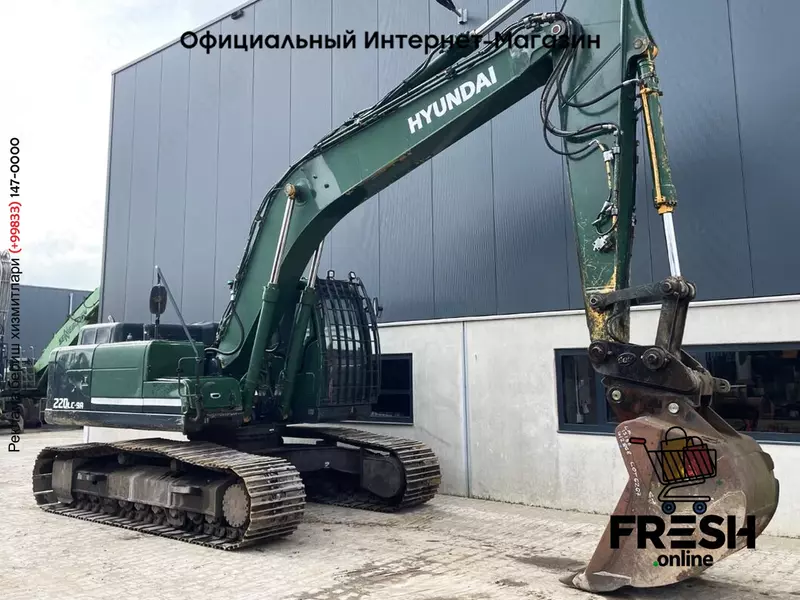 Гусеничный экскаватор Hyundai R220Lc-9a