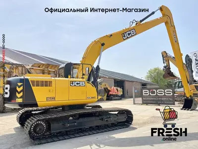 Новый экскаватор с длинной стрелой JCB 245HDLR