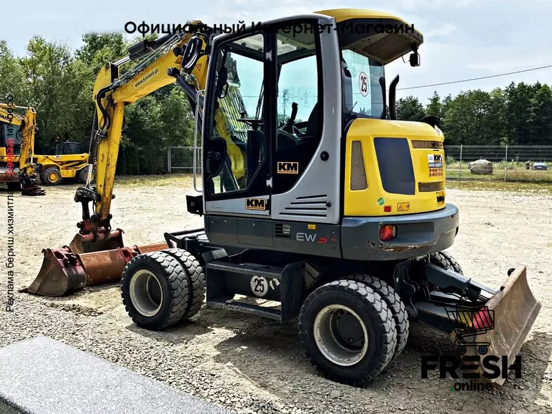Колесный экскаватор Wacker Neuson EW 65