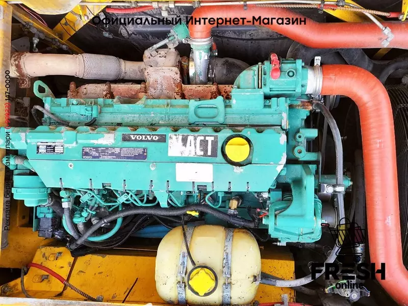 Volvo EW160 C 4X4 g'ildirakli ekskavator