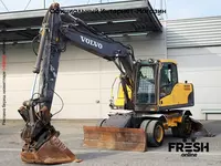 Колёсный экскаватор Volvo EW160 C 4X4