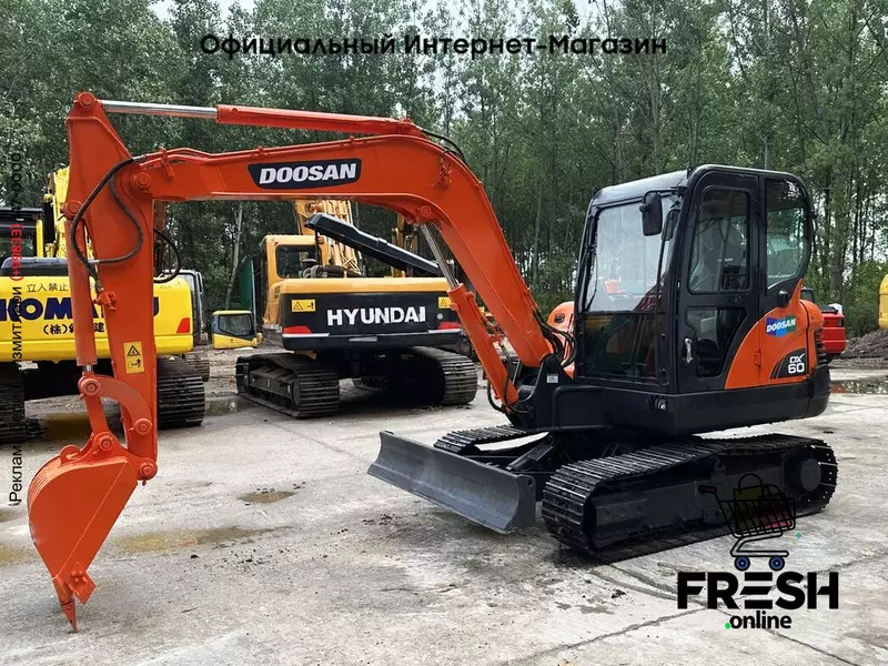 Гусеничный экскаватор Doosan DX60