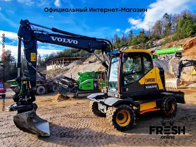 Колесный экскаватор Volvo EWR 130E