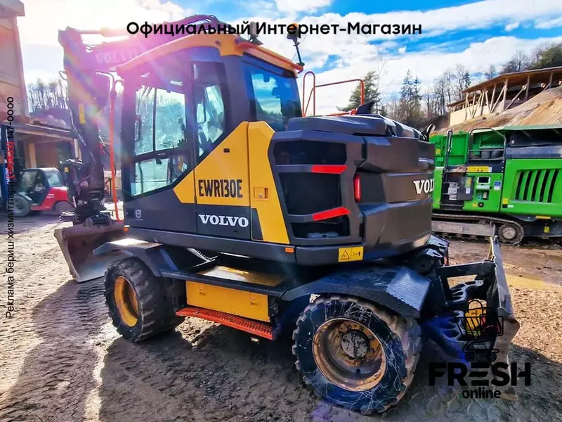 Колесный экскаватор Volvo EWR 130E