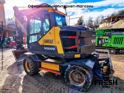 Колесный экскаватор Volvo EWR 130E