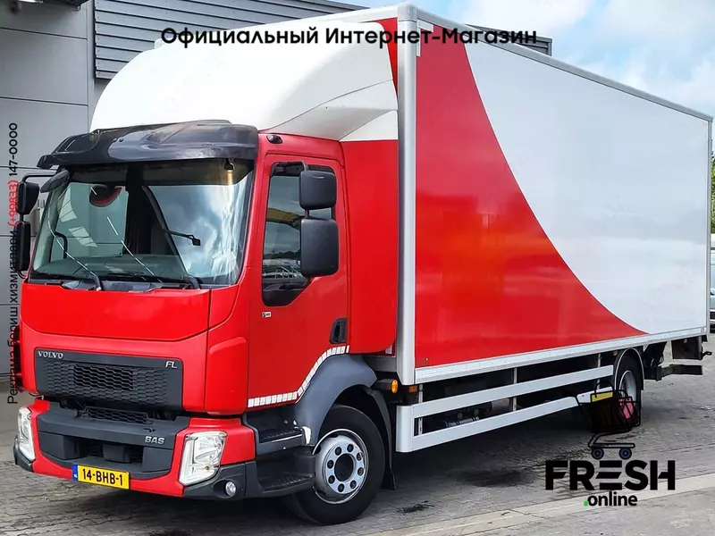 Закрытый грузовик Volvo FL 210 4X2