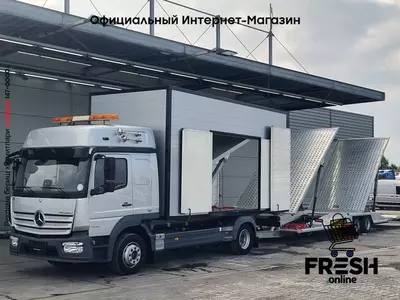 Mercedes Atego 1230 4X2 автовоз Грузовик + Прицеп